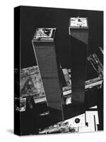 World Trade Center 1973-David Pickoff-Stretched Canvas