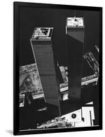 World Trade Center 1973-David Pickoff-Framed Photographic Print