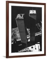 World Trade Center 1973-David Pickoff-Framed Photographic Print