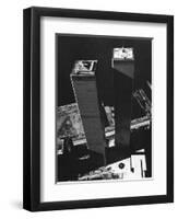 World Trade Center 1973-David Pickoff-Framed Photographic Print