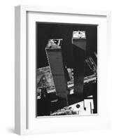 World Trade Center 1973-David Pickoff-Framed Photographic Print