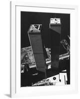World Trade Center 1973-David Pickoff-Framed Photographic Print