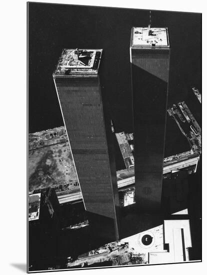 World Trade Center 1973-David Pickoff-Mounted Photographic Print