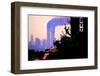 World Trade Center, 9/11, From Staten Island, 2001-Anthony Butera-Framed Photographic Print