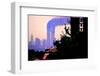 World Trade Center, 9/11, From Staten Island, 2001-Anthony Butera-Framed Photographic Print