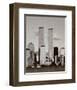 World Trade Center and Financial Center-Walter Gritsik-Framed Art Print