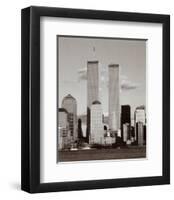 World Trade Center and Financial Center-Walter Gritsik-Framed Art Print