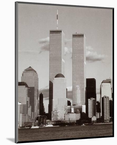 World Trade Center and Financial Center-Walter Gritsik-Mounted Art Print