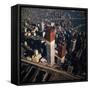 World Trade Center as Seen from the Sky-null-Framed Stretched Canvas