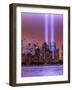 World Trade Center Memorial Lights-Steven Maxx-Framed Photographic Print