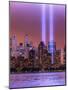 World Trade Center Memorial Lights-Steven Maxx-Mounted Photographic Print