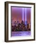 World Trade Center Memorial Lights-Steven Maxx-Framed Photographic Print