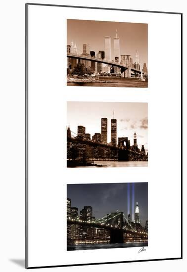 World Trade Center Memorial Triptych-Igor Maloratsky-Mounted Art Print