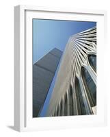 World Trade Center's Twin Towers, Prior to 11 September 2001, Manhattan, New York City, USA-Rawlings Walter-Framed Photographic Print