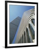 World Trade Center's Twin Towers, Prior to 11 September 2001, Manhattan, New York City, USA-Rawlings Walter-Framed Photographic Print