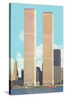 World Trade Center Towers, New York City-null-Stretched Canvas