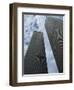 World Trade Center Twin Towers, Destroyed 11 September 2001, Manhattan, New York City, USA-Fraser Hall-Framed Photographic Print