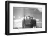 World Trade Center under Construction-Philip Gendreau-Framed Photographic Print