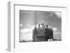 World Trade Center under Construction-Philip Gendreau-Framed Photographic Print