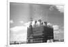 World Trade Center under Construction-Philip Gendreau-Framed Photographic Print