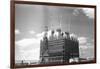 World Trade Center under Construction-Philip Gendreau-Framed Photographic Print