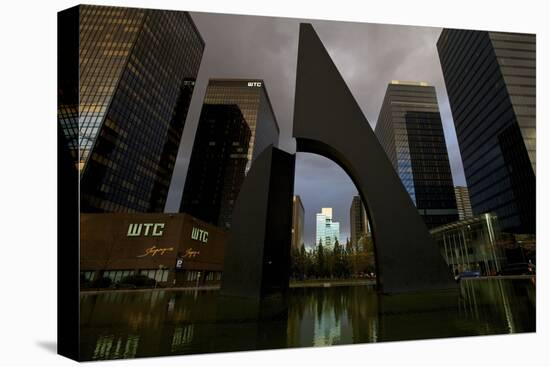World Trade Centre, Brussels, Belgium, Europe-Neil Farrin-Stretched Canvas