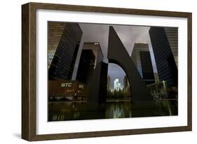 World Trade Centre, Brussels, Belgium, Europe-Neil Farrin-Framed Photographic Print