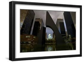 World Trade Centre, Brussels, Belgium, Europe-Neil Farrin-Framed Photographic Print