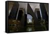 World Trade Centre, Brussels, Belgium, Europe-Neil Farrin-Framed Stretched Canvas