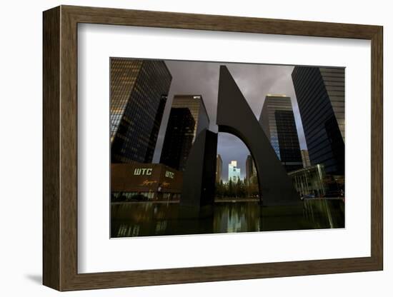 World Trade Centre, Brussels, Belgium, Europe-Neil Farrin-Framed Photographic Print