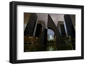 World Trade Centre, Brussels, Belgium, Europe-Neil Farrin-Framed Photographic Print