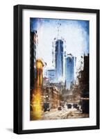 World Trade - In the Style of Oil Painting-Philippe Hugonnard-Framed Giclee Print