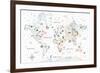 World Traveler I-Laura Marshall-Framed Art Print