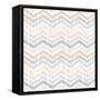 World Traveler Pattern II-Laura Marshall-Framed Stretched Canvas