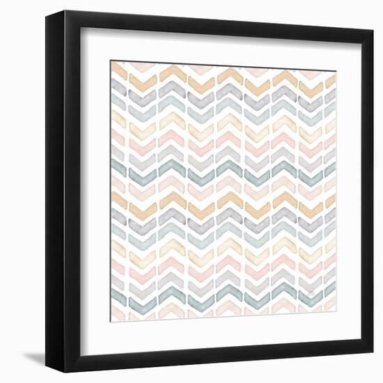 World Traveler Pattern II-Laura Marshall-Framed Art Print