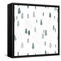 World Traveler Pattern XI-Laura Marshall-Framed Stretched Canvas