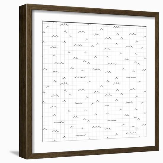 World Traveler Pattern XIVB-Laura Marshall-Framed Art Print