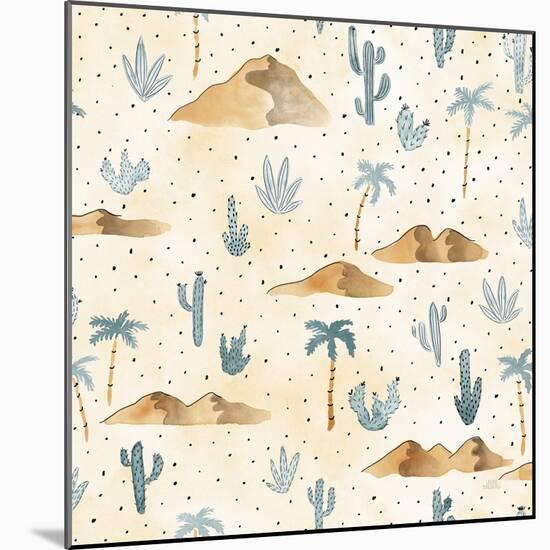 World Traveler Pattern XVIII-Laura Marshall-Mounted Art Print