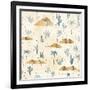 World Traveler Pattern XVIII-Laura Marshall-Framed Art Print