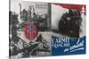 World War 2: Free French Propaganda Poster C1942-1944-null-Stretched Canvas