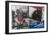 World War 2: Free French Propaganda Poster C1942-1944-null-Framed Giclee Print