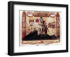 World War 2: Liberation of France, 1944-null-Framed Premium Giclee Print