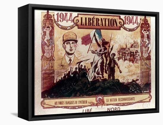 World War 2: Liberation of France, 1944-null-Framed Stretched Canvas