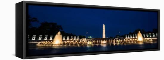 World War 2 Memorial Washington DC-Steve Gadomski-Framed Stretched Canvas