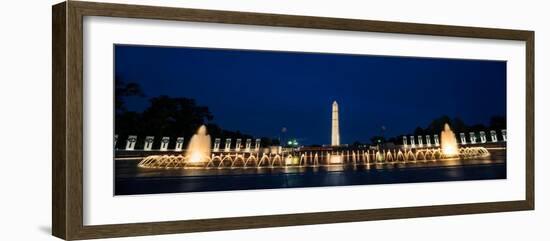 World War 2 Memorial Washington DC-Steve Gadomski-Framed Photographic Print