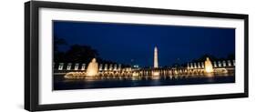 World War 2 Memorial Washington DC-Steve Gadomski-Framed Photographic Print