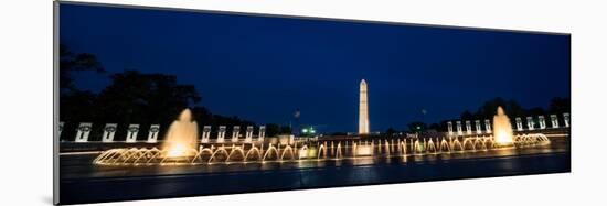 World War 2 Memorial Washington DC-Steve Gadomski-Mounted Photographic Print