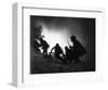 World War Battlefield-null-Framed Art Print