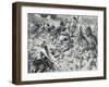 World War I (1914-1918). British Troops Advancing on Enemy Positions, Protected by Gas Masks, 1915-Prisma Archivo-Framed Photographic Print