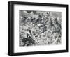 World War I (1914-1918). British Troops Advancing on Enemy Positions, Protected by Gas Masks, 1915-Prisma Archivo-Framed Photographic Print